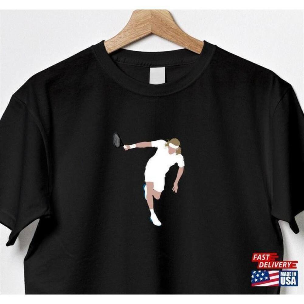 Stefanos Tsitsipas Tennis Love Sports Fan Gift Unisex Style T-Shirt